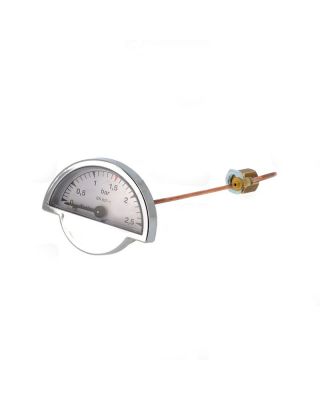 ECM Giotto Pressure Gauge W/Capillary Tubing
