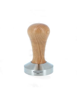 Attrezzo 58mm Convex Italian Tamper Natural Wood